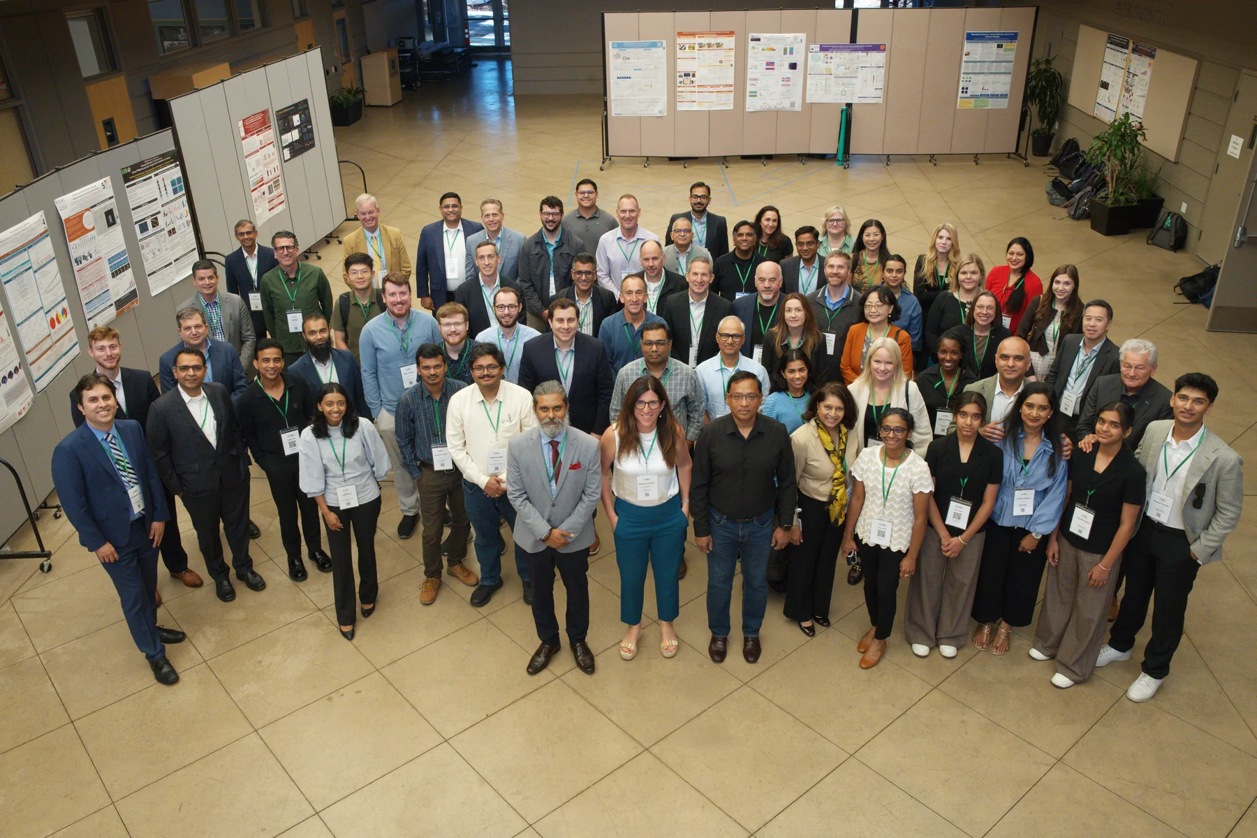 QxBio 2026 participants gathered together at the symposium