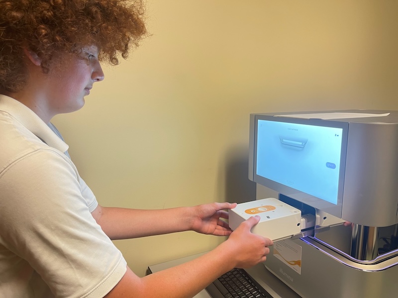 DNA Sequencer at The Harker School