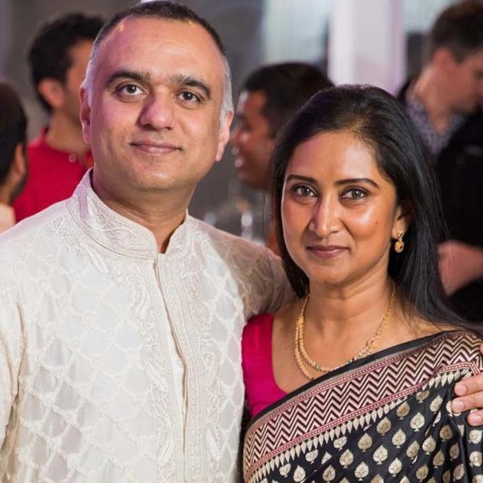 Dheeraj Pandey and Swapna Pandey