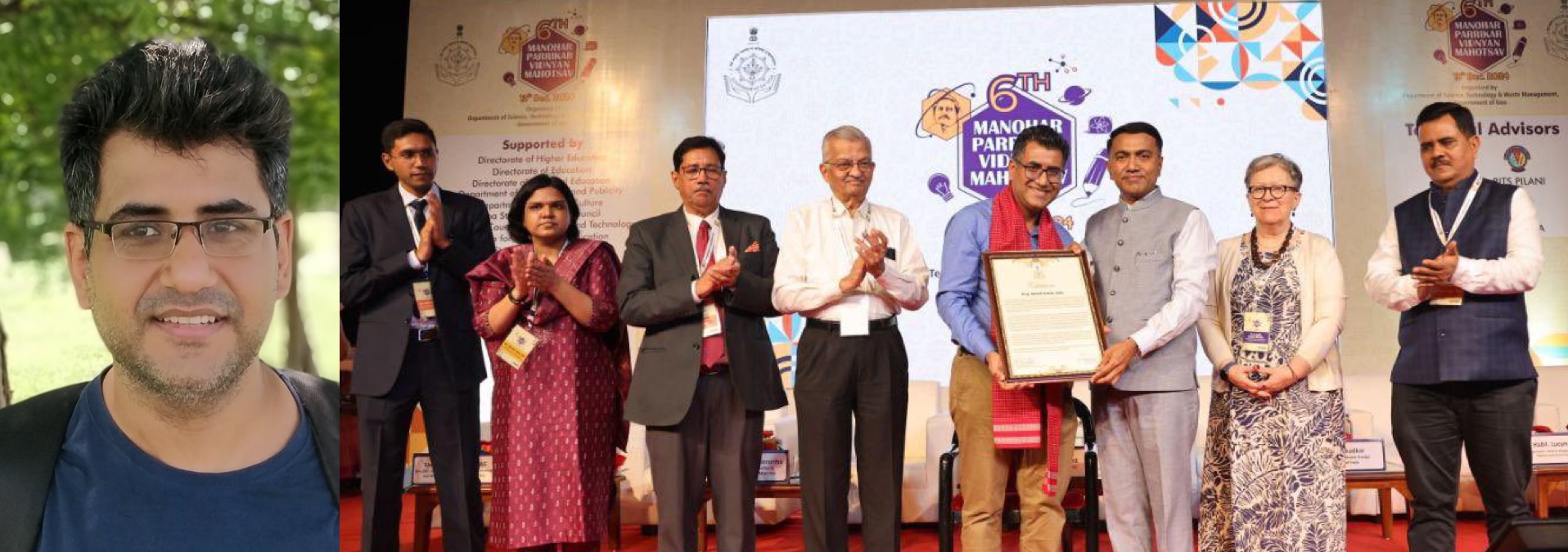 Dr. Mohit Kumar Jolly Wins the Manohar Parrikar Yuva Scientist Award 2024